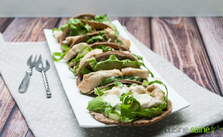Recette de tacos sans gluten sans lactose