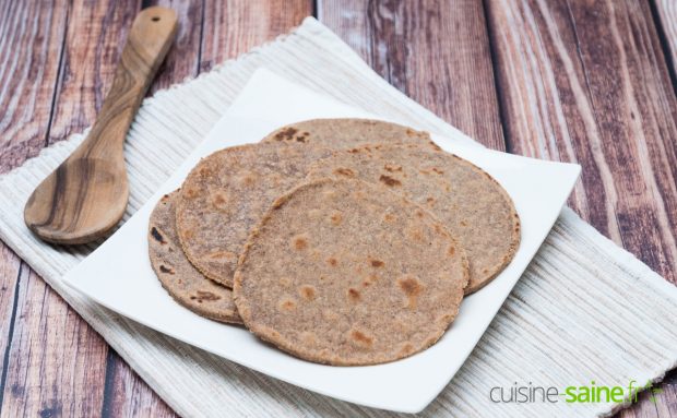 Recette de tortillas au maïs sans gluten