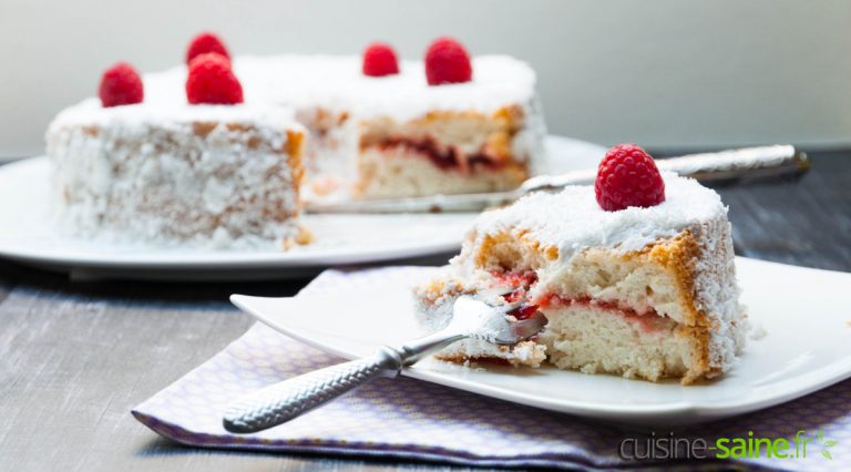 Recette d’Angel cake (ou gâteau des anges) sans gluten ni lactose