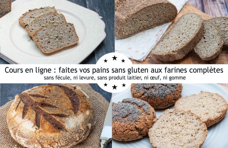 cours en ligne : les pains sans gluten