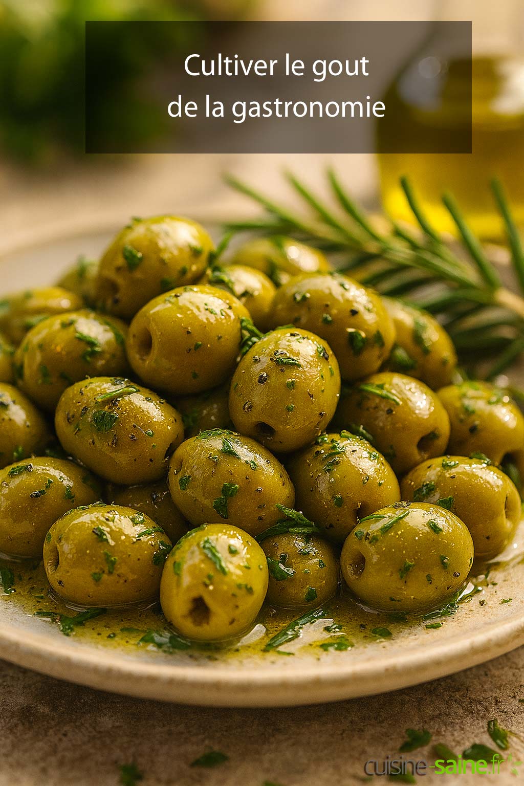 Cultiver le gout de la gastronomie