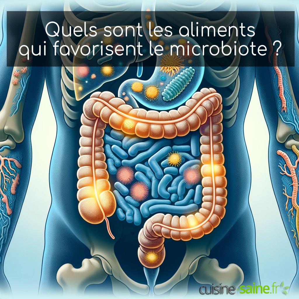 Quels sont les aliments qui favorisent le microbiote ?