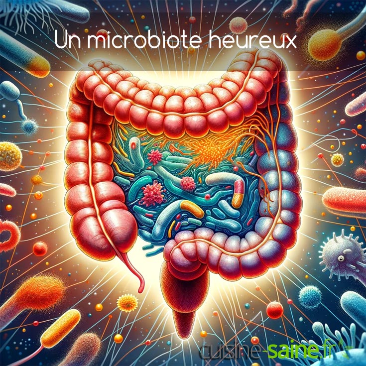 Un microbiote heureux