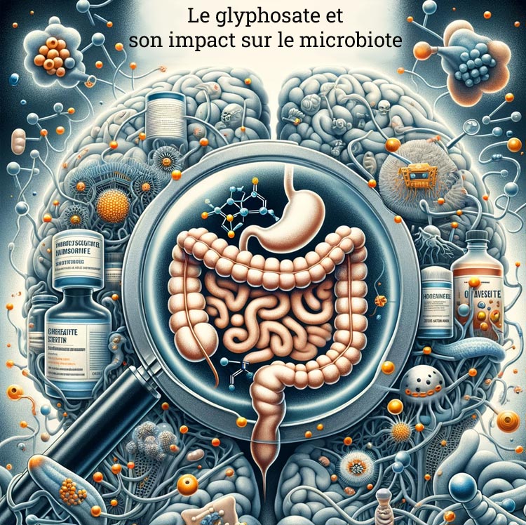 Le glyphosate et son impact sur le microbiote selon une revue récente