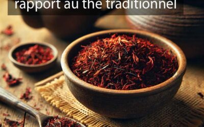 Les bienfaits du rooibos par rapport au thé traditionnel