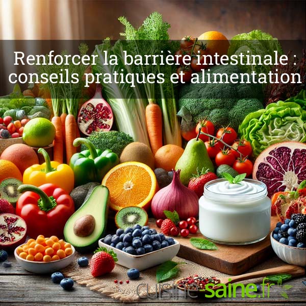 Renforcer la barrière intestinale : conseils pratiques et alimentation