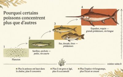 Mercure dans le poisson, contamination par les polluants