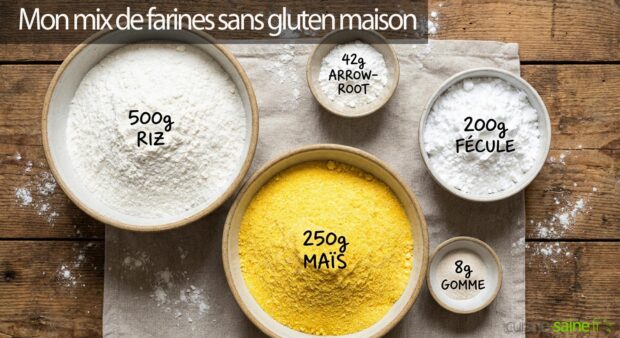 Mon mix de farines sans gluten maison