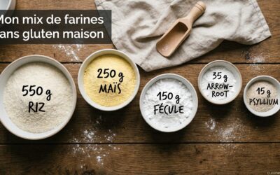 Mon mix de farines sans gluten maison tout usage