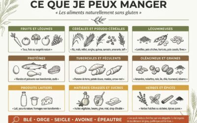 Aliments sans gluten : la liste complète