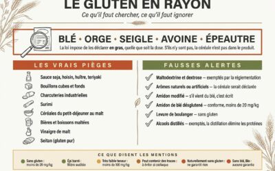 Quels sont les aliments avec du gluten ?