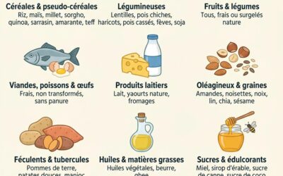 Aliments sans gluten : la liste complète