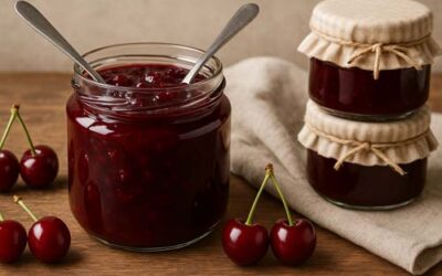 Recette de confiture de cerises de grand-mère faite maison