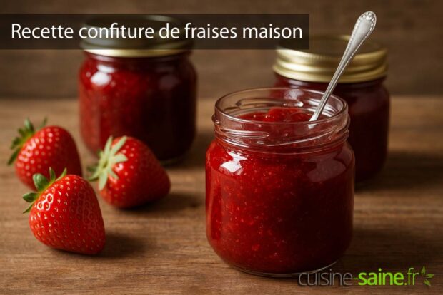Recette confiture de fraises maison façon grand-mère