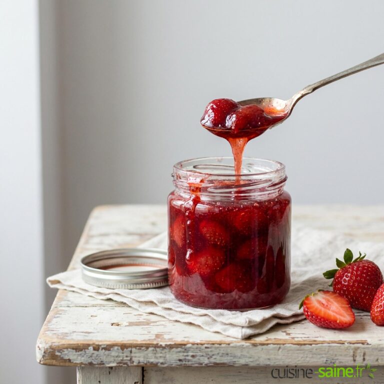 Recette de confiture de fraises maison façon grand-mère