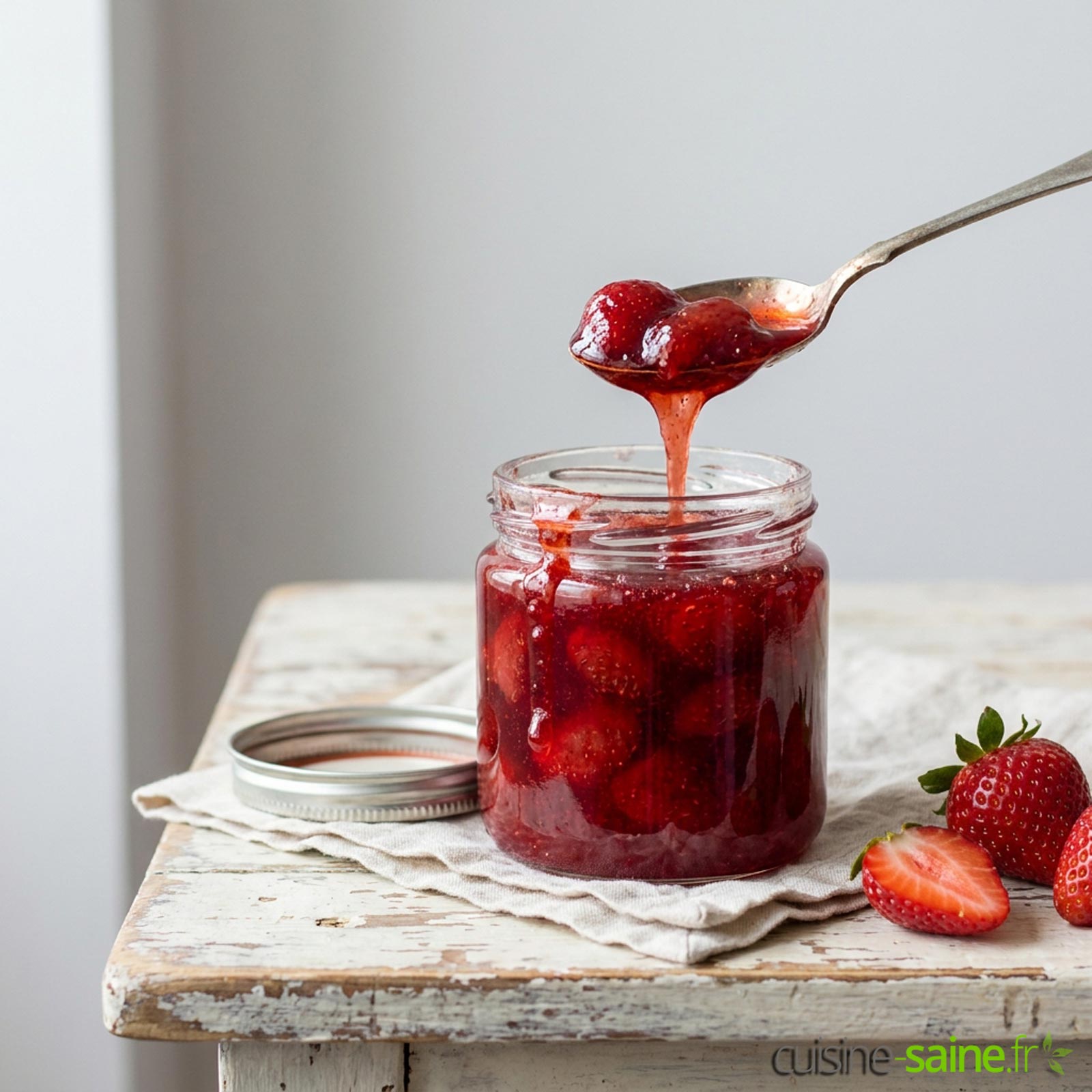 Recette de confiture de fraises maison façon grand-mère