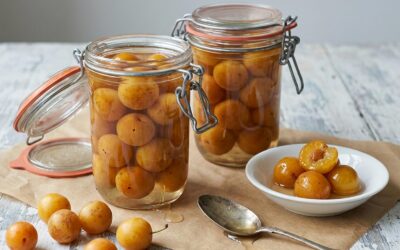 Conserves de mirabelles au sirop maison – Recette facile pour bocaux longue durée