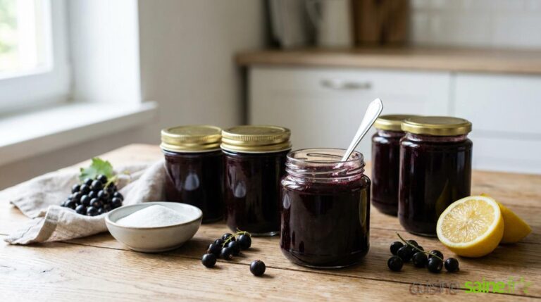 Recette de confiture de cassis façon grand-mère