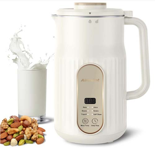 Machine à lait végétal AlfaBot N2 compacte 1 litre avec 5 modes et auto-nettoyage