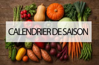 calendrier des fruits et légumes de saison