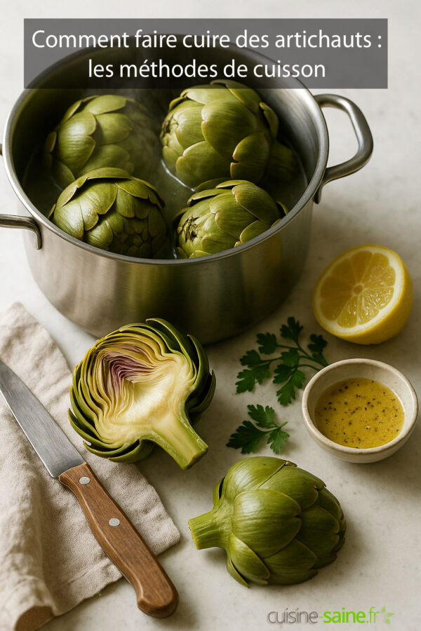 Comment faire cuire des artichauts : toutes les méthodes de cuisson