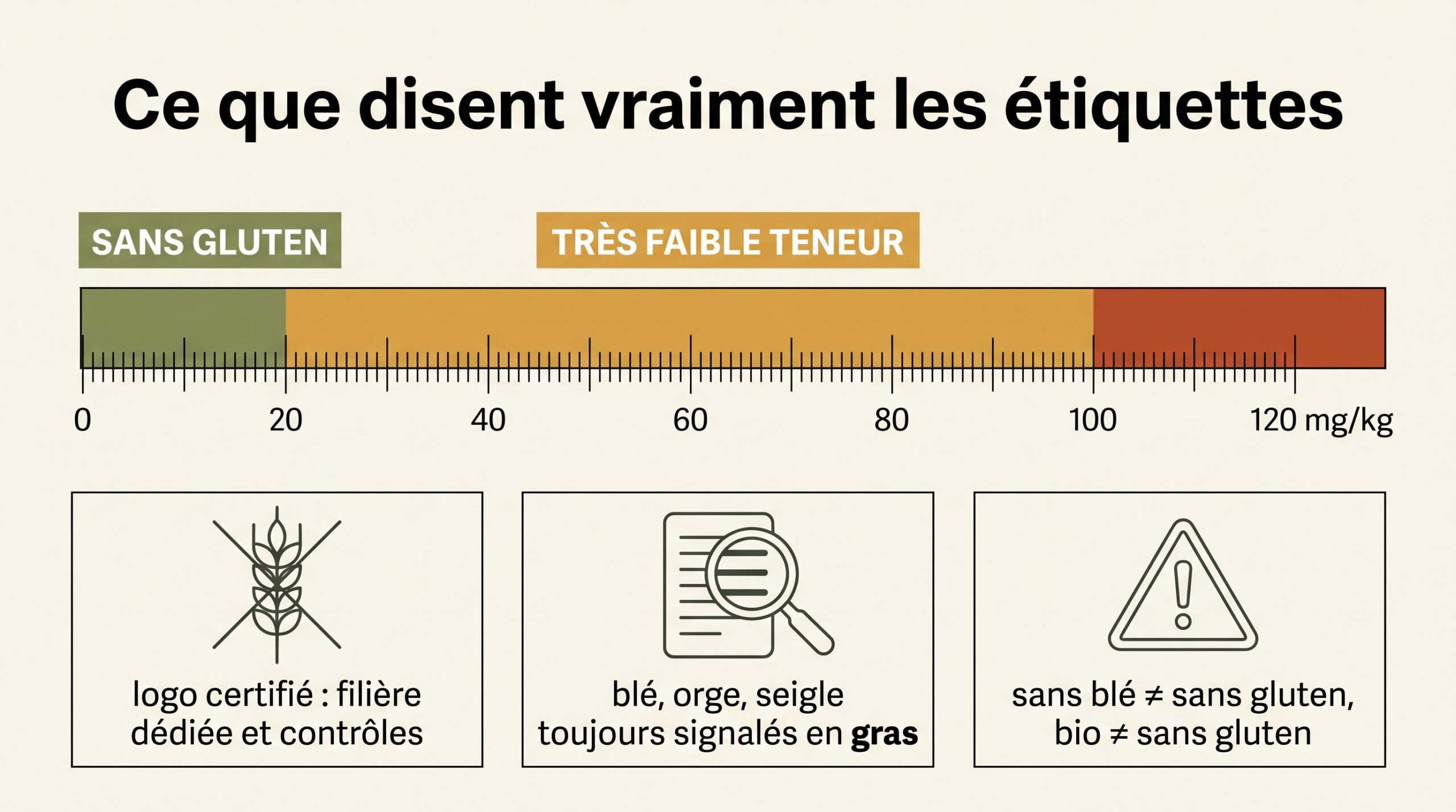 Que disent les étiquettes 