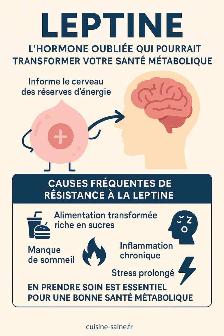 Leptine : l’hormone oubliée qui pourrait transformer votre santé métabolique