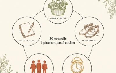 30 conseils essentiels pour rester en excellente santé : alimentation, mouvement, hygiène de vie et prévention