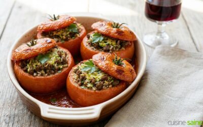 Recette tomates farcies sans gluten ni lactose