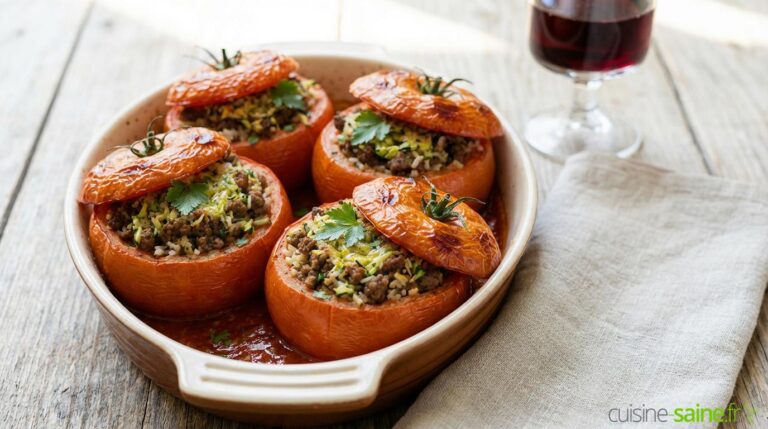 Recette de Tomates farcies sans gluten ni lactose