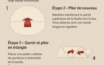 Comment plier des samoussas ?