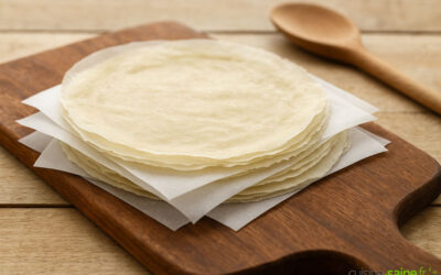 Feuilles de brick sans gluten