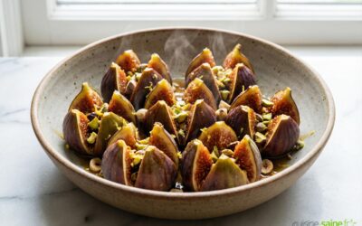 Recette de figues fraîches à la poêle sans gluten sans lactose