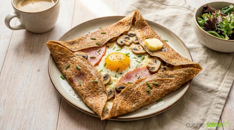 Recette de la galette au sarrasin sans gluten ni lactose