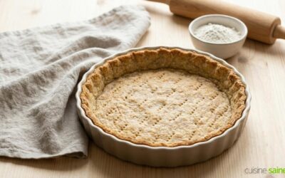 Pâte à tarte sans gluten simple et rapide