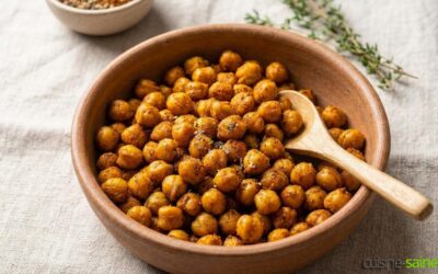 Pois chiches grillés au four (sans gluten ni lactose)