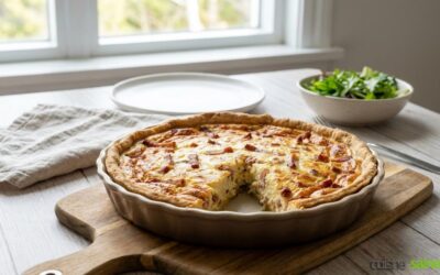 Recette de quiche lorraine sans gluten sans lactose