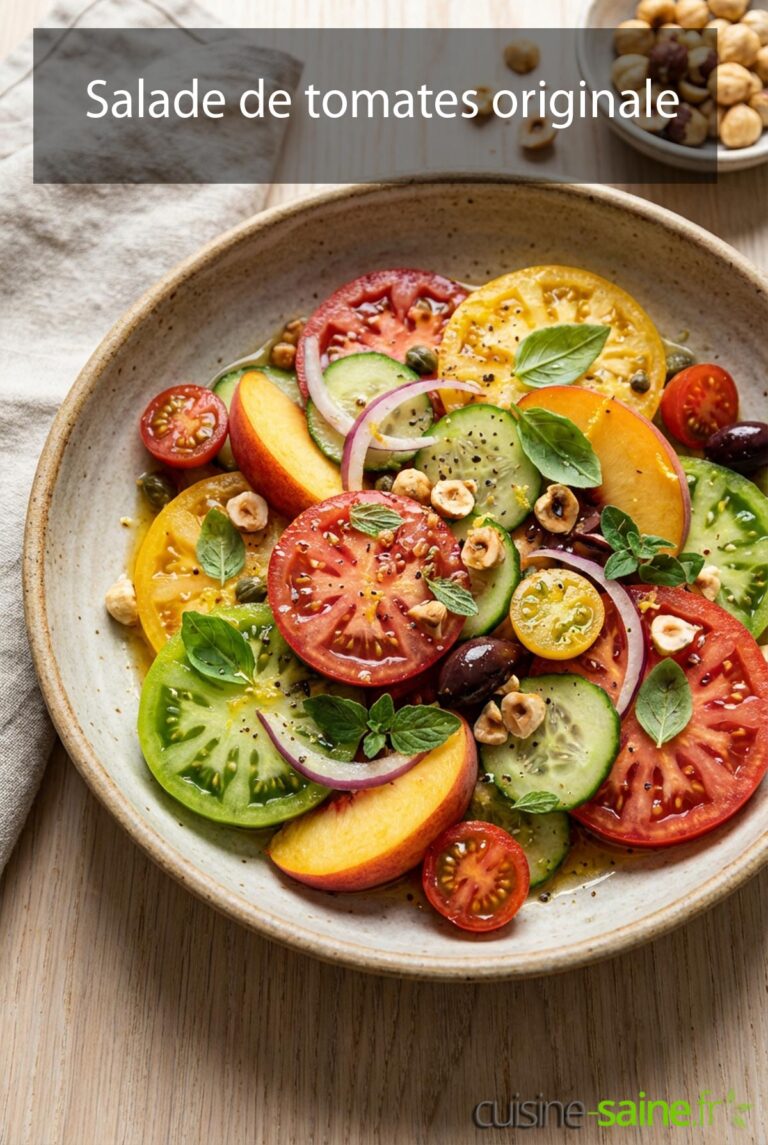 Recette de salade de tomates originale