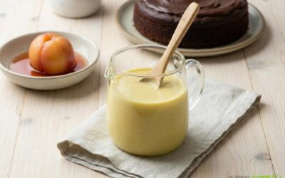 Crème anglaise sans lactose sans gluten