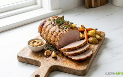 Cuisson du rôti de porc au four + calcul du temps de cuisson