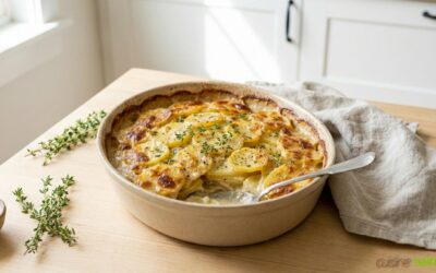 Gratin dauphinois sans lactose sans gluten