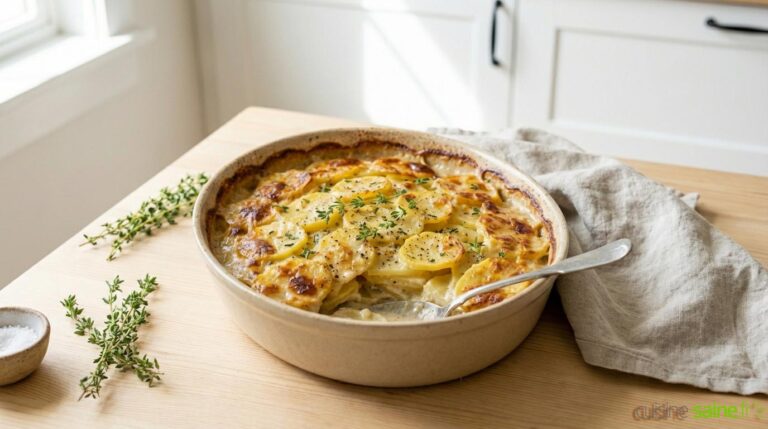 Gratin dauphinois sans lactose sans gluten