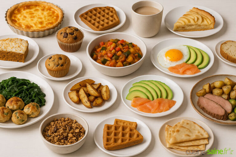 Menu de la semaine sans gluten ni lactose octobre