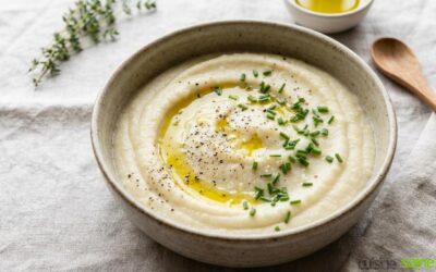 Purée de chou-fleur sans gluten ni lactose