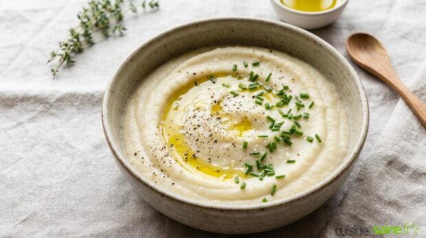 Recette de purée de chou-fleur sans lactose