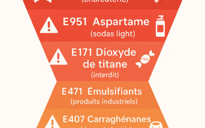 Les 7 additifs alimentaires les plus dangereux pour la santé humaine