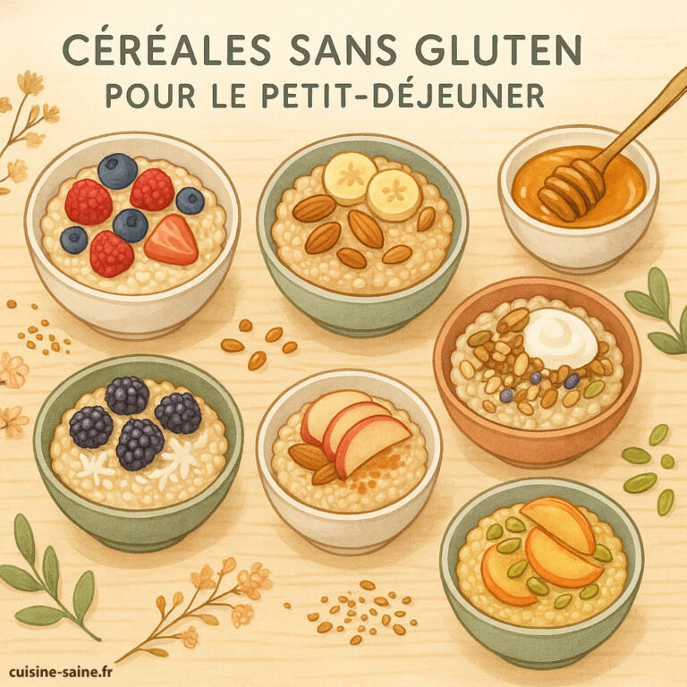 Céréales sans gluten pour le petit-déjeuner