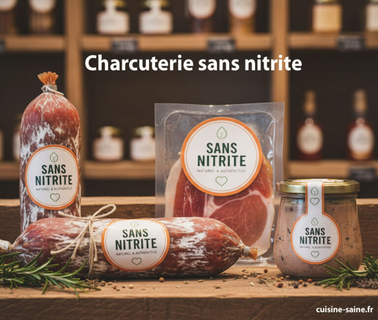 Charcuterie sans nitrite