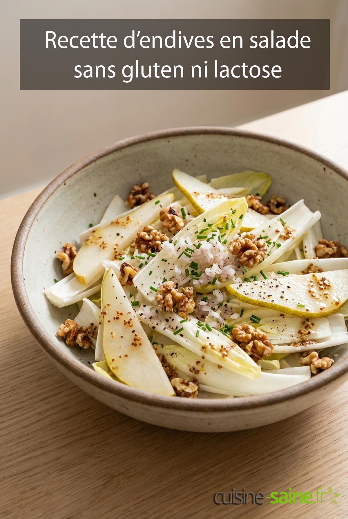 Recette d’endives en salade