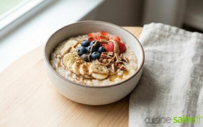 Porridge healthy sans gluten sans lactose